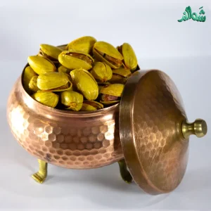 پسته شور زعفرانی اکبری (درجه یک شَمالند)