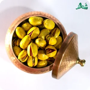 پسته شور زعفرانی کله قوچی دستچین