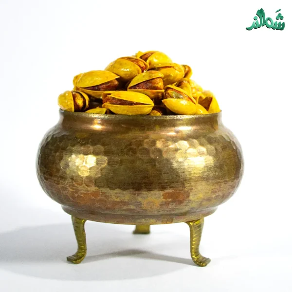 پسته سفید (بادامی) دستچین زعفرانی