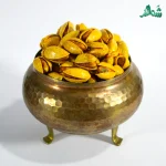 پسته سفید (بادامی) دستچین زعفرانی