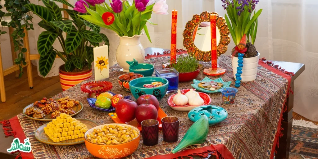 سفره هفت سین ایرانی