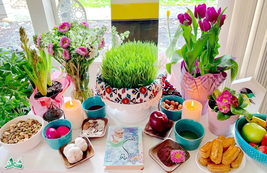 سفره هفت سین ایرانی