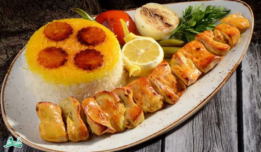 طرز تهیه جوجه کباب زعفرانی