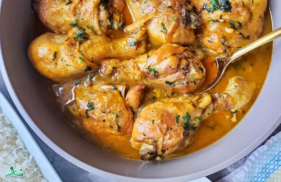 طرز تهیه مرغ زعفرانی [اصیل و ایرانی]
