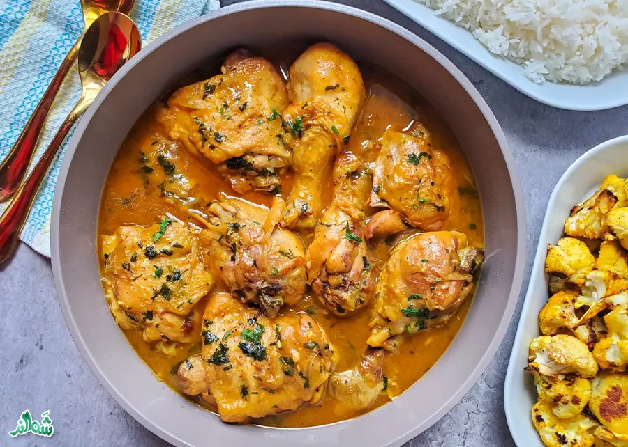 طرز تهیه مرغ زعفرانی [اصیل و ایرانی]