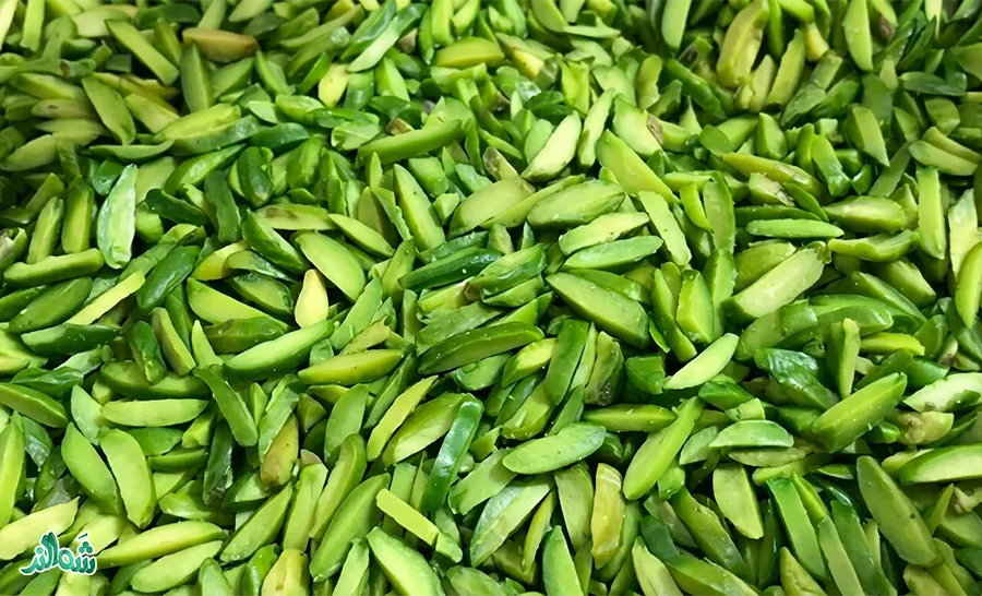 طرز تهیه خلال پسته در خانه | خلال پسته سبز