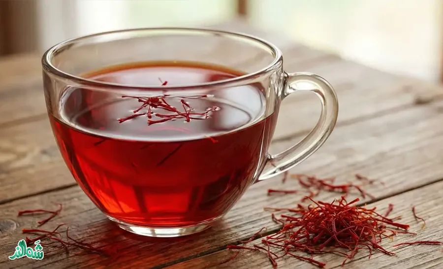 دم کردن چای زعفران: بهترین رنگ و عطر زعفران