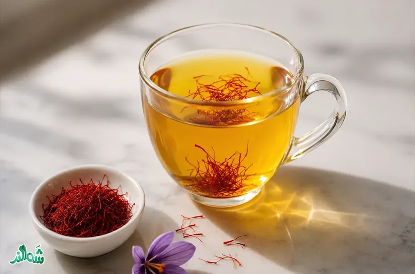 روش مناسب دم کردن چای زعفران